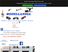Tablet Screenshot of modellandia.com